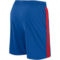 Men's Fanatics Royal Philadelphia 76ers NBA 75th Anniversary From Downtown Performance Practice - Shorts