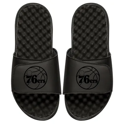 Philadelphia 76ers ISlide Tonal Slide Sandals - Black