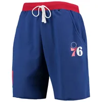 Joel Embiid Royal Philadelphia 76ers Short avec nom et numéro pour homme