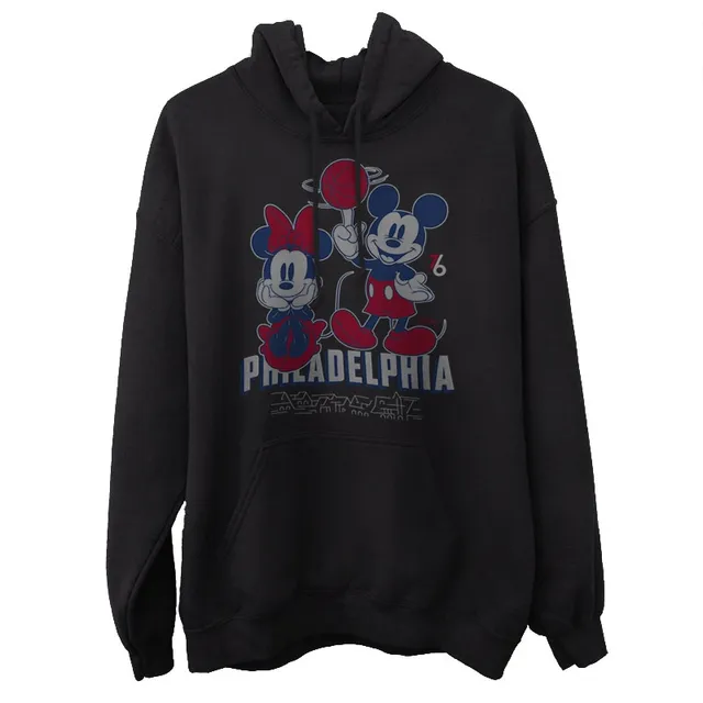 Men's Philadelphia 76ers New Era Black 2020/21 City Edition Pullover Hoodie