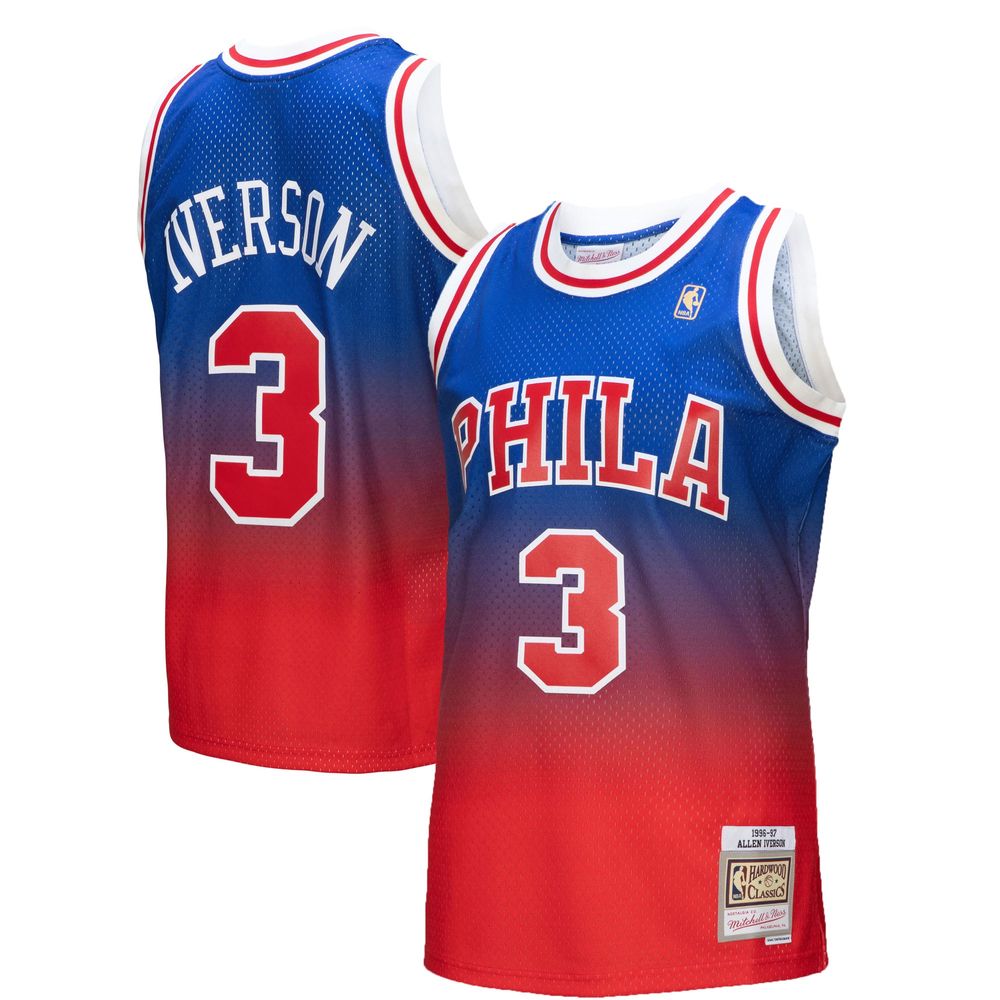 Shop Mitchell & Ness Philadelphia 76ers Allen Iverson Swingman