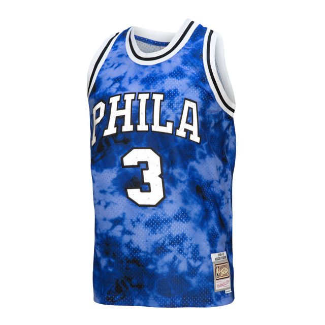 Men's Mitchell & Ness Allen Iverson Royal Philadelphia 76ers Big