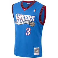 Maillot Mitchell & Ness Allen Iverson Royal Philadelphia 76ers 1999/2000 Hardwood Classics Swingman pour homme