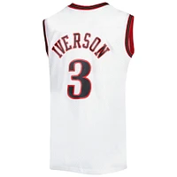 Maillot Swingman Mitchell & Ness Allen Iverson blanc Philadelphia 76ers Big Tall Hardwood Classics 1996/97 pour hommes