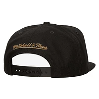 Casquette Snapback Shattered Philadelphia 76ers Mitchell & Ness noire pour hommes