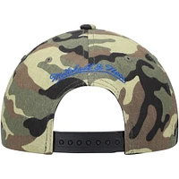 Men's Mitchell & Ness Camo Philadelphia 76ers Woodland Desert Snapback Hat