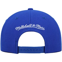 Casquette Snapback Royal Philadelphia 76ers Ground 2.0 Mitchell & Ness pour hommes