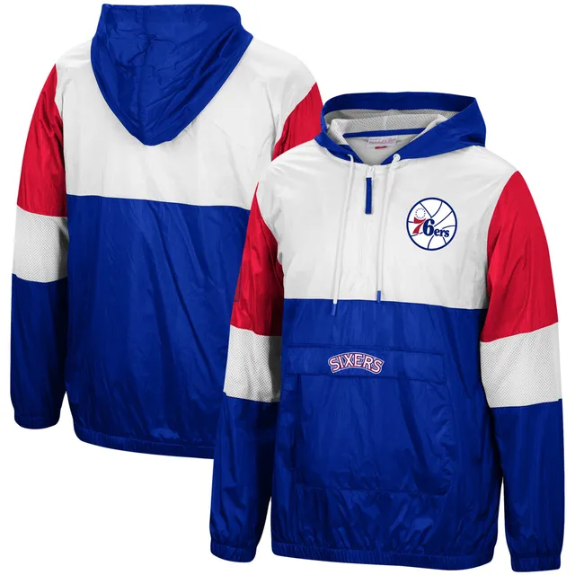 Men's Mitchell & Ness Royal New York Mets Throw It Back Full-Zip