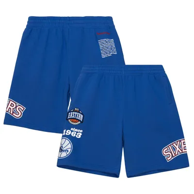 Lids Houston Oilers Mitchell & Ness Jumbotron Shorts - Light Blue