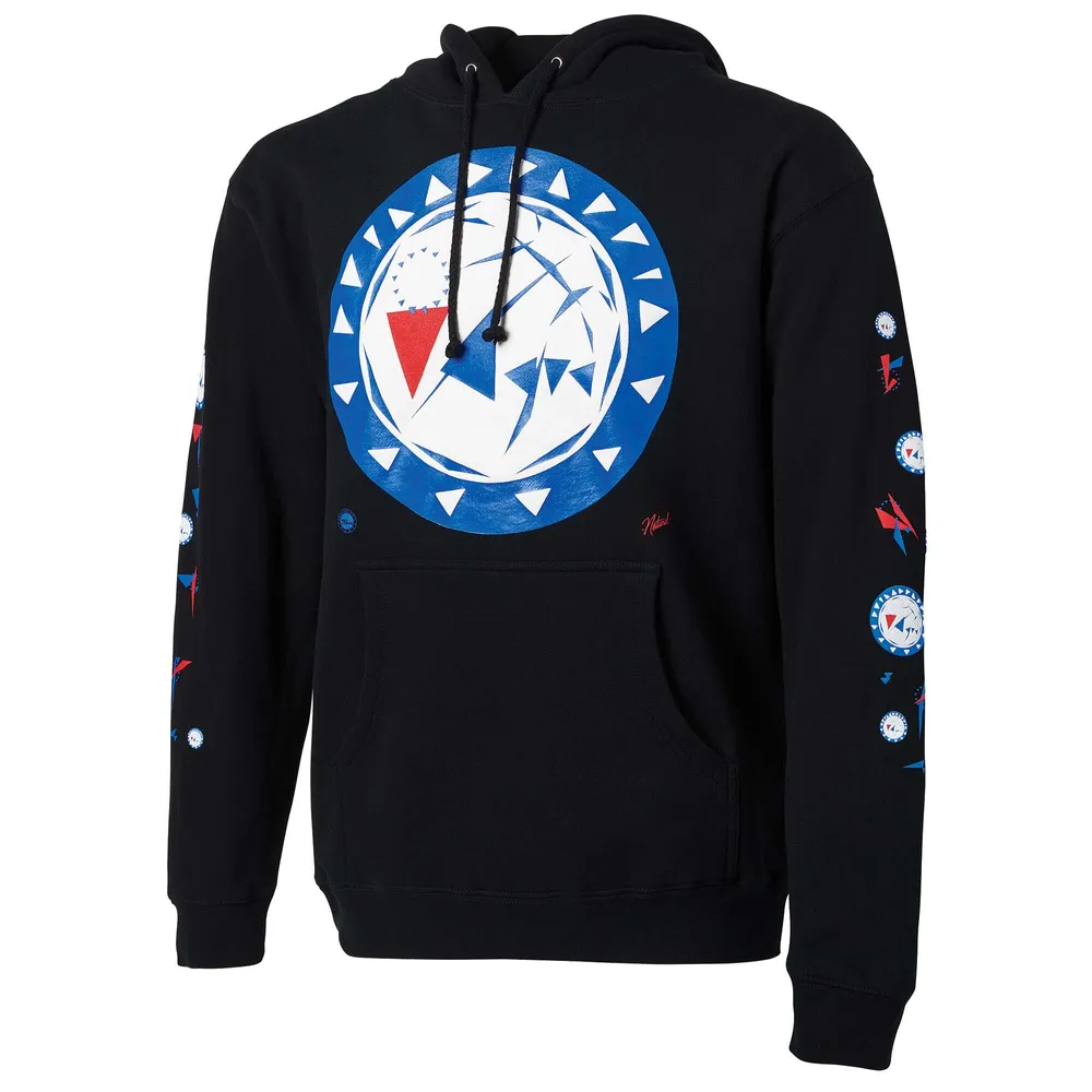 Sweat à capuche sans identification de l'appelant NBA x Naturel Black Philadelphia 76ers pour homme