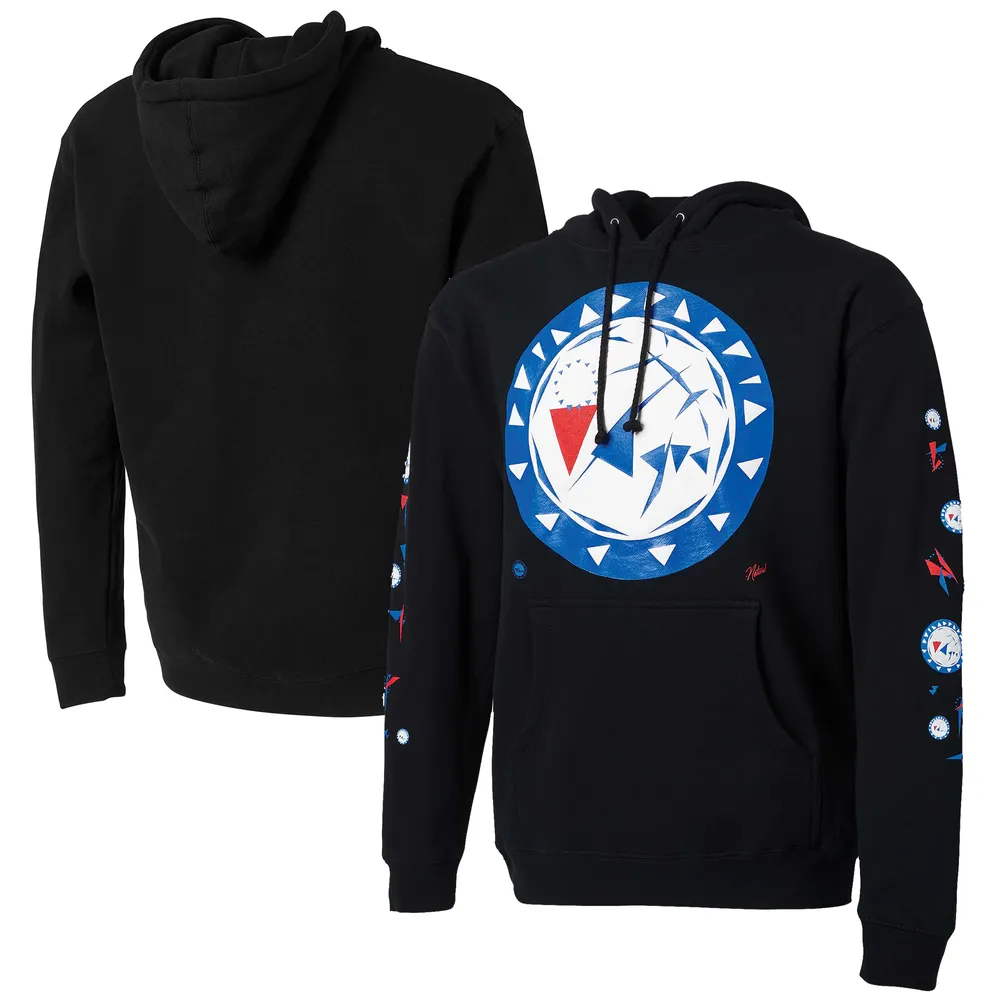 Sweat à capuche sans identification de l'appelant NBA x Naturel Black Philadelphia 76ers pour homme