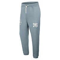 Pantalon de survêtement en peluche Pigeon NBA x Staple Mint Philadelphia 76ers pour hommes