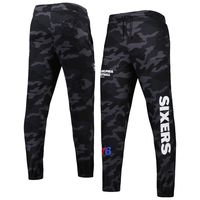 Men's New Era Black/Camo Philadelphia 76ers Tonal Joggers