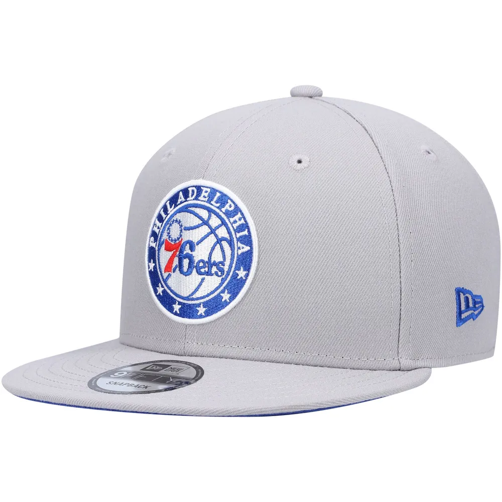 New Era Royal Philadelphia 76ers Classic Trucker 9FIFTY Snapback Hat