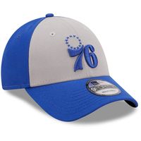 Men's New Era Gray Philadelphia 76ers The League 9FORTY - Adjustable Hat