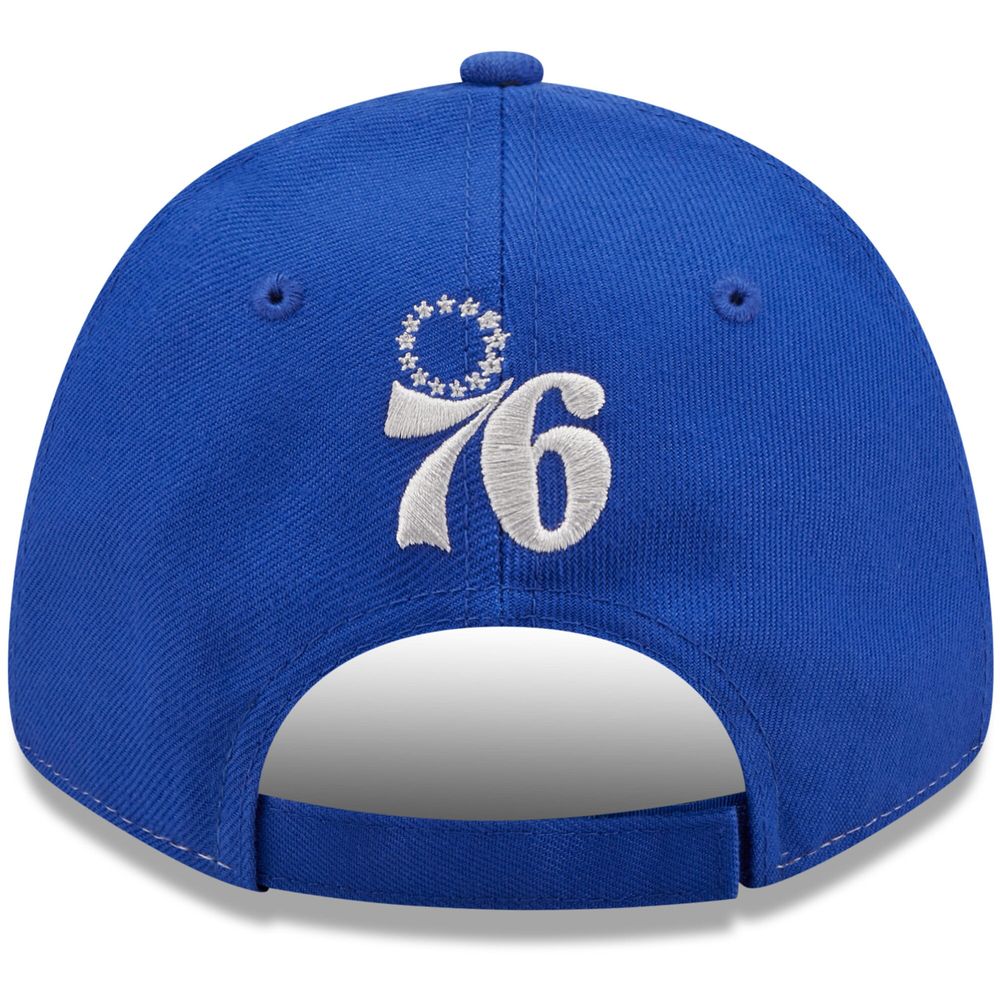 Men's New Era Gray Philadelphia 76ers The League 9FORTY - Adjustable Hat