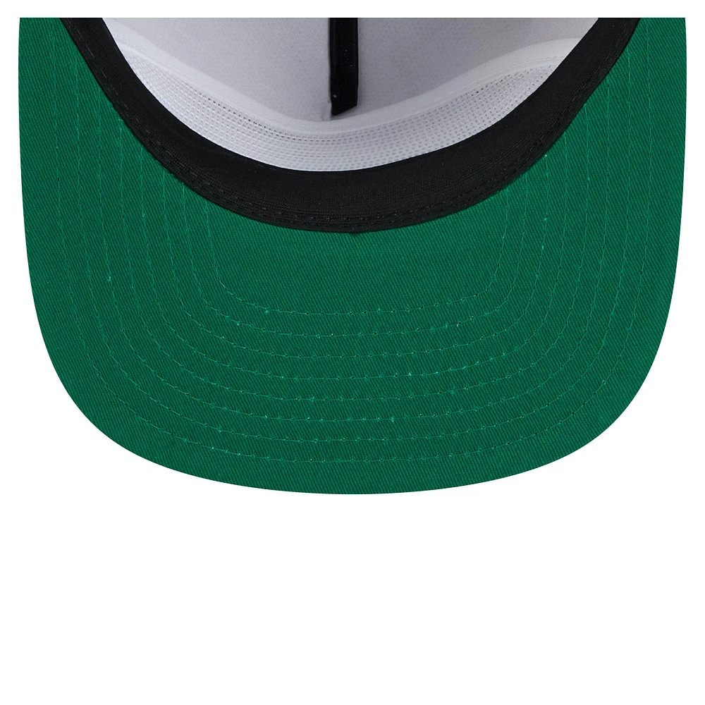 Men's New Era Gray Philadelphia 76ers Throwback Property Of Golfer Snapback Hat