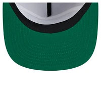 Men's New Era Gray Philadelphia 76ers Throwback Property Of Golfer Snapback Hat