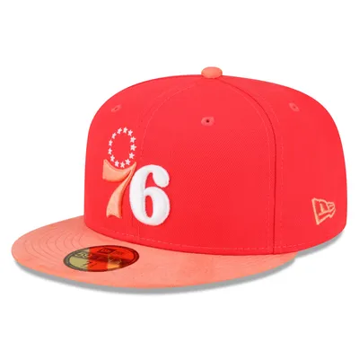 NWE 76ERS ROUGE NBA ÉTÉ 22 TONAL PEACH 59FIFTY HATMENHIC