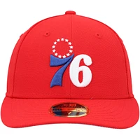 Men's New Era Philadelphia 76ers Team Low Profile 59FIFTY Fitted Hat