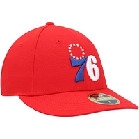 Men's New Era Philadelphia 76ers Team Low Profile 59FIFTY Fitted Hat