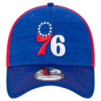 Casquette Active Tech Neo Flex 39THIRTY Philadelphia 76ers Royal/Rouge New Era pour homme