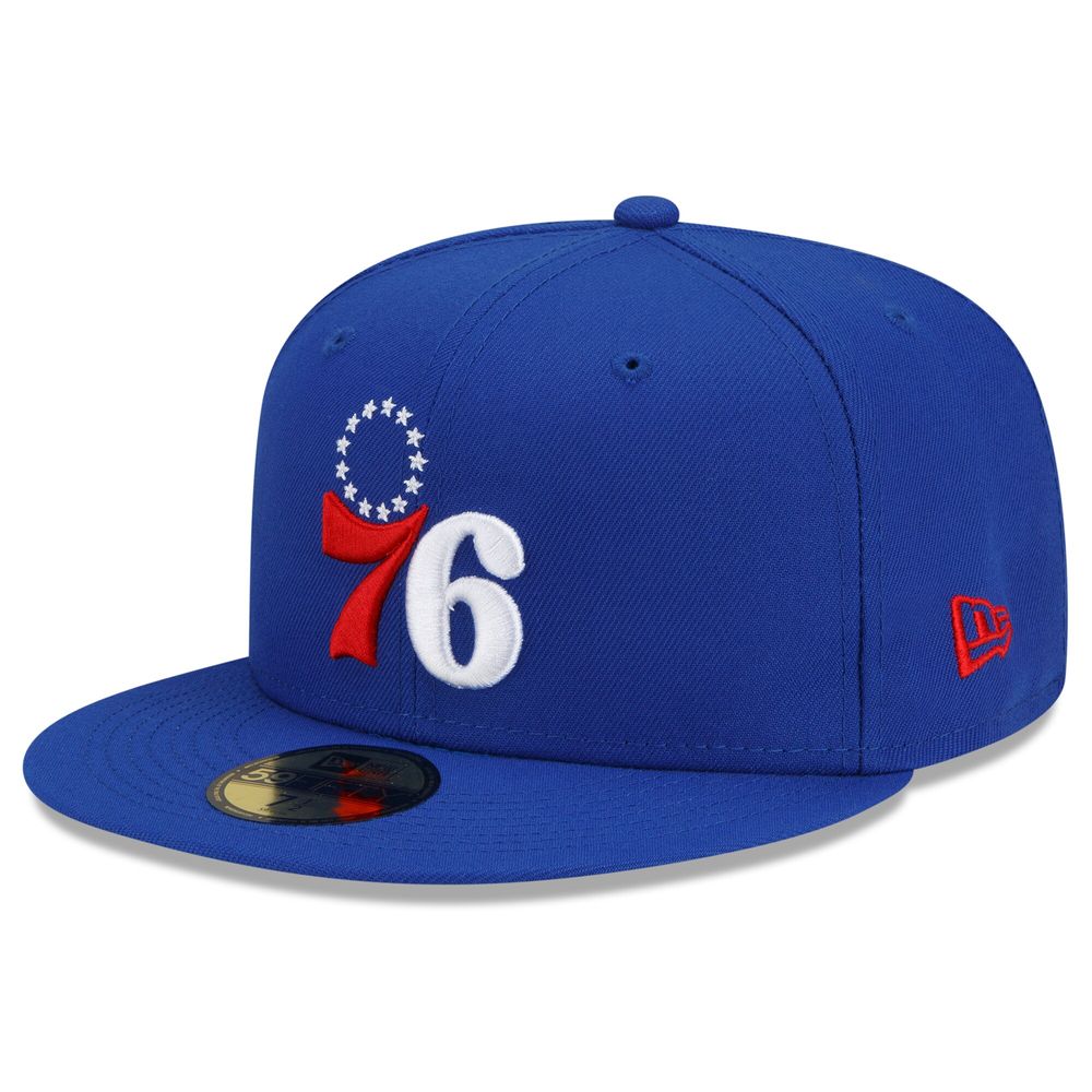 Men's New Era Royal Philadelphia 76ers