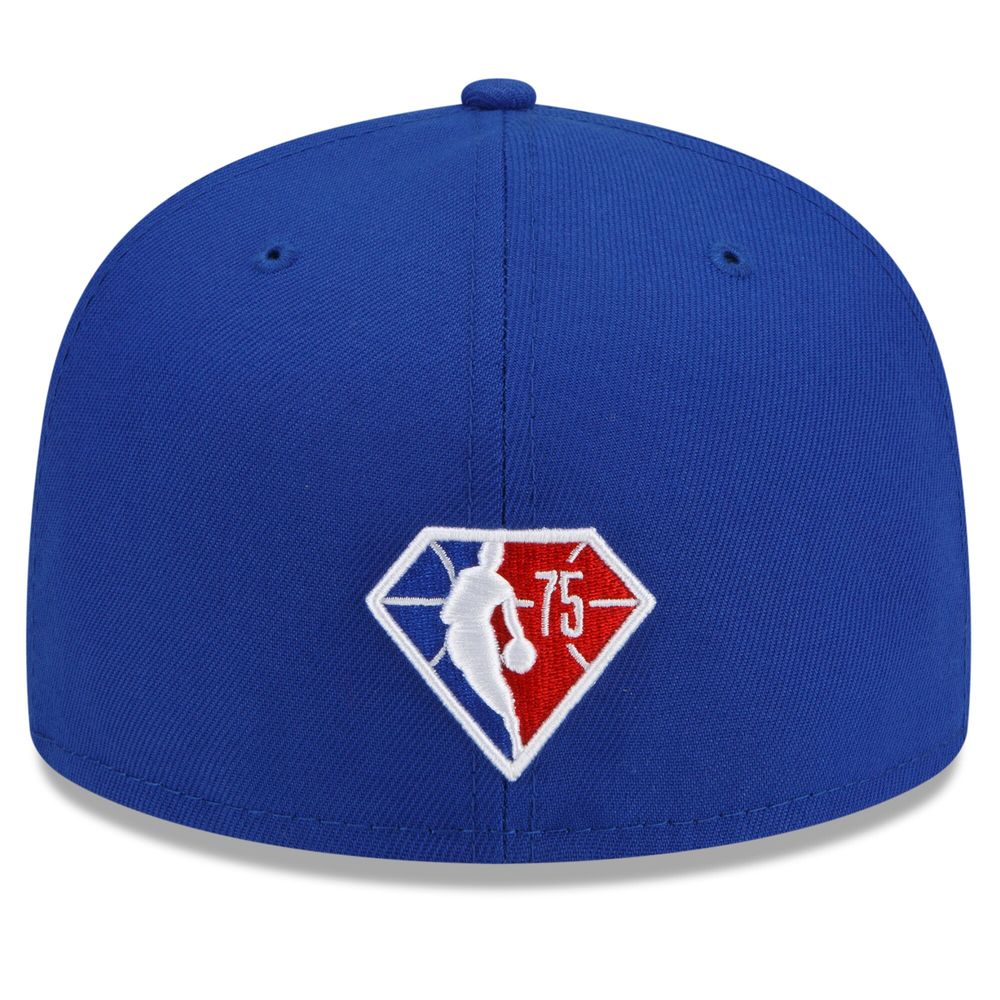 Men's New Era Royal Philadelphia 76ers