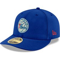 Men's New Era Royal Philadelphia 76ers Low Profile 59FIFTY - Fitted Hat