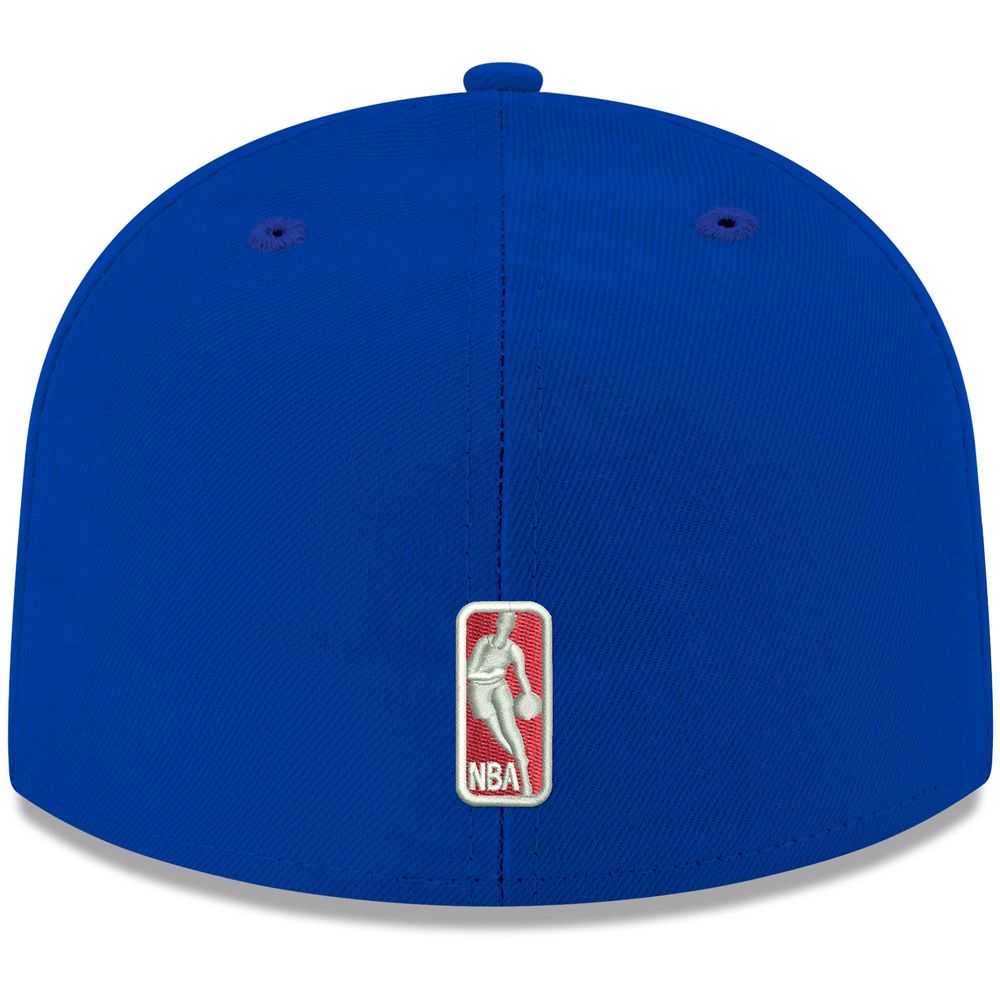 Men's New Era Royal Philadelphia 76ers Official Team Color 59FIFTY Fitted Hat