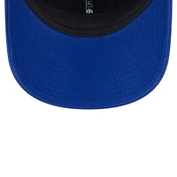 Casquette ajustable 9FORTY surdimensionnée avec patch Royal Philadelphia 76ers New Era pour homme