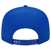 Casquette Snapback 9FIFTY Philadelphia 76ers Royal New Era pour homme avec patch latéral