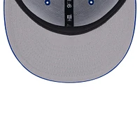 Casquette Snapback 9FIFTY Philadelphia 76ers Royal New Era pour homme avec patch latéral