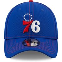 Men's New Era Royal Philadelphia 76ers Team Dash 39THIRTY - Flex Hat