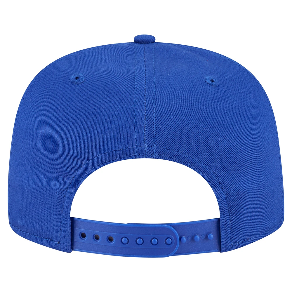 Casquette snapback de golfeur New Era Royal Philadelphia 76ers pour homme