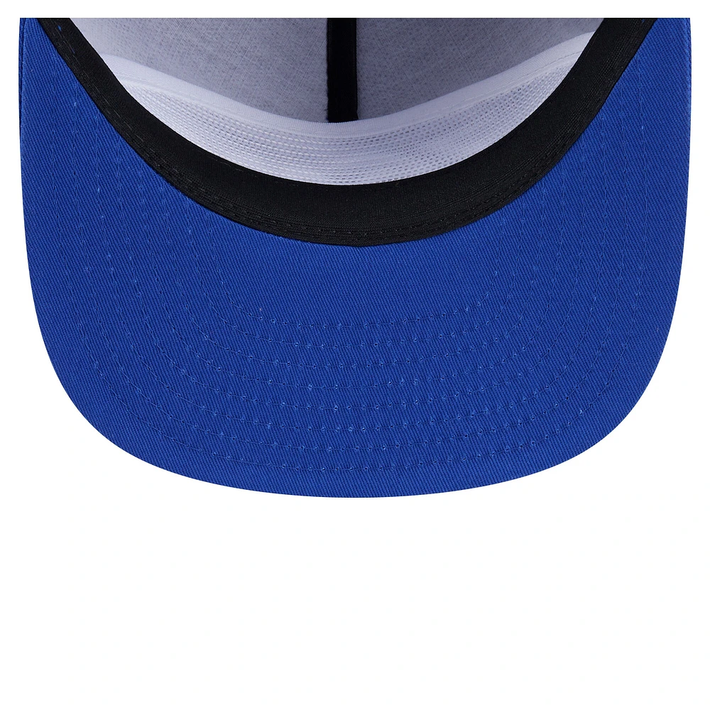 Casquette snapback de golfeur New Era Royal Philadelphia 76ers pour homme