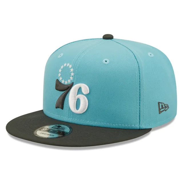 Men's New Era Turquoise Detroit Pistons Color Pack 59FIFTY Fitted Hat
