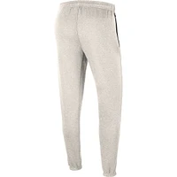 Men's Nike Ash/Royal Philadelphia 76ers 75th Anniversary Courtside Fleece Pants