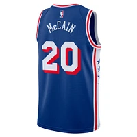 Men's Nike Jared McCain Royal Philadelphia 76ers Swingman Jersey - Icon Edition