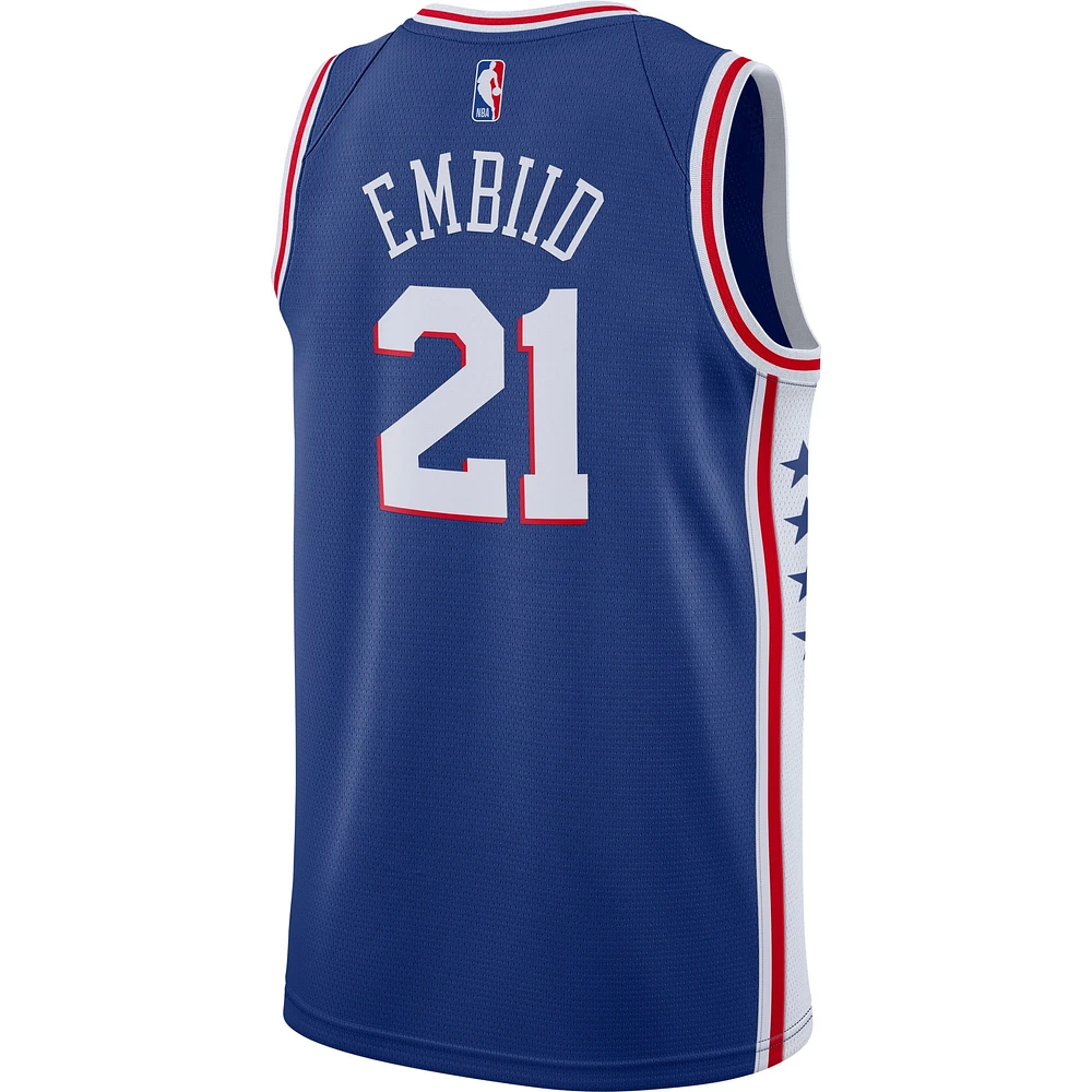 Men's Nike Joel Embiid Royal Philadelphia 76ers 2019/2020 Swingman Jersey - Icon Edition