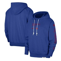 Sweat à capuche Nike Royal Philadelphia 76ers Authentic Performance pour homme