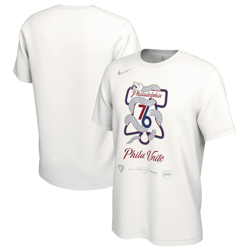 Lids Philadelphia 76ers Nike 2022 NBA Playoffs T-Shirt - White | Green Tree Mall