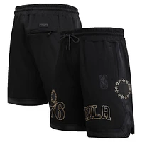 Men's Pro Standard Black Philadelphia 76ers Shorts