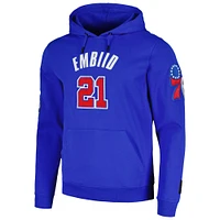 Sweat à capuche Pro Standard Joel Embiid Royal Philadelphia 76ers Player pour hommes