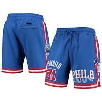 Men's Pro Standard Joel Embiid Royal Philadelphia 76ers Team Player Shorts