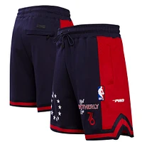 Short Pro Standard bleu marine Philadelphia 76ers 2023/24 City Edition DK pour homme