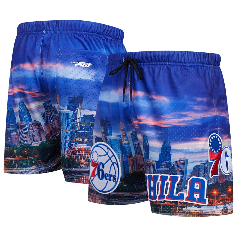 Short urbain Pro Standard Philadelphia 76ers pour homme