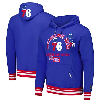 Sweat à capuche rouge Pro Standard pour homme avec code régional des Philadelphia 76ers