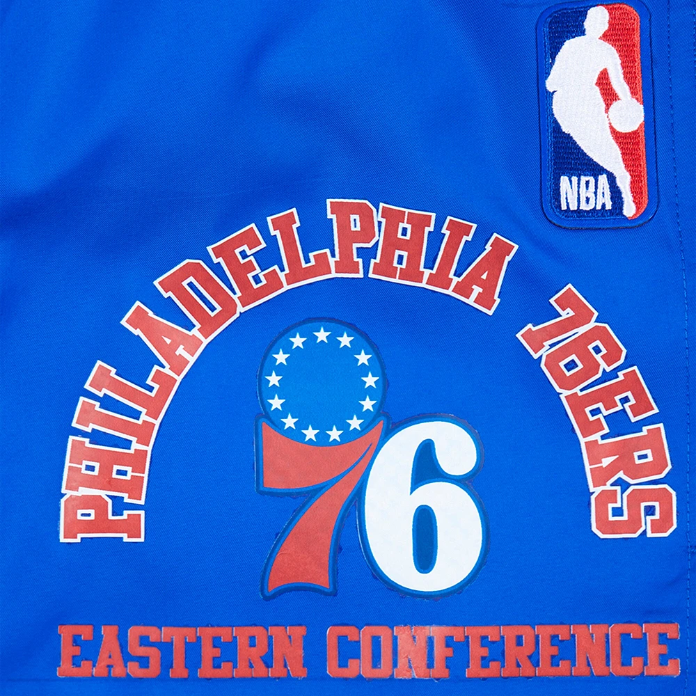 Men's Pro Standard Royal Philadelphia 76ers Area Code Shorts