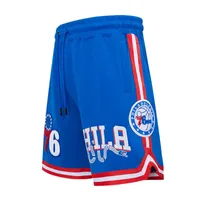 Men's Pro Standard Royal Philadelphia 76ers Classic Chenille - Shorts